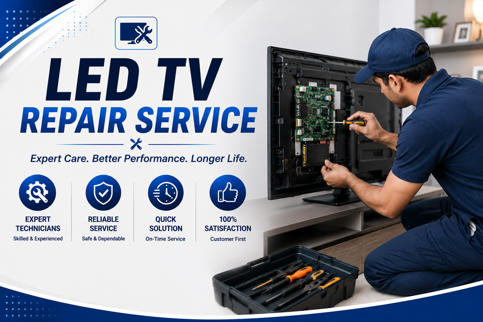 LED TV repair service in Meerut
