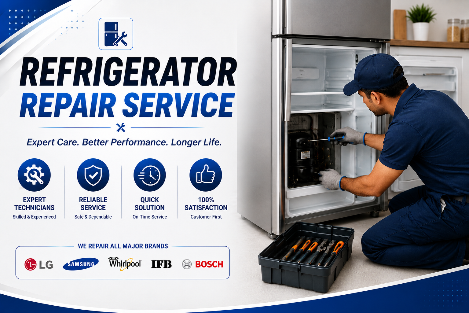 Refrigerator repair service in Meerut